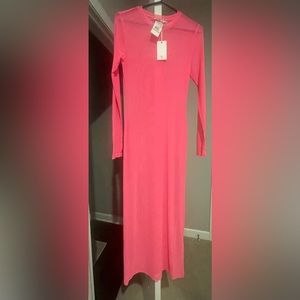 NWT Good American Mesh Long Sleeve Swim Coverup - Size 2/M